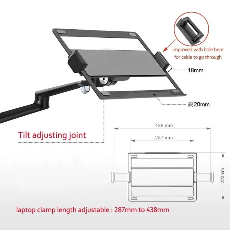 Adjustable Desktop Stand for 17-32 and 12-17 Monitors