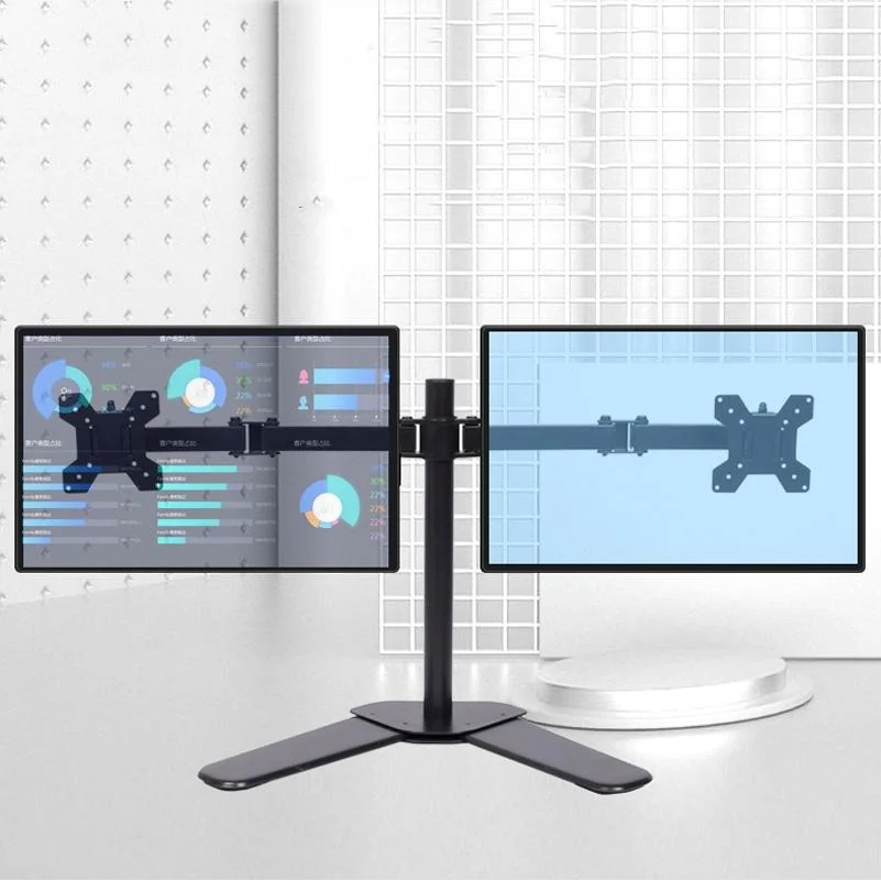 Adjustable Dual Monitor Stand for Desktop - Appliances > TV