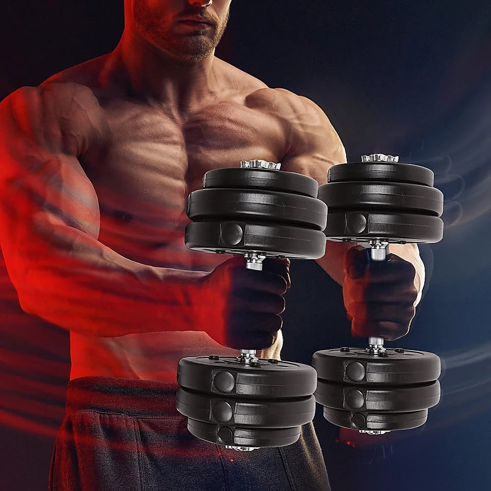 Adjustable Dumbbell Set - 30KG - Fitness Accessories