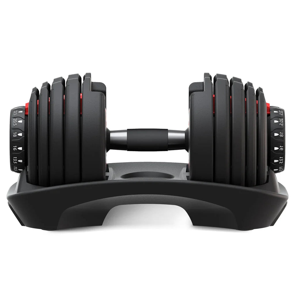 Adjustable Dumbbells 2.5kg-24kg (Pairs) with Dumbbell Stand