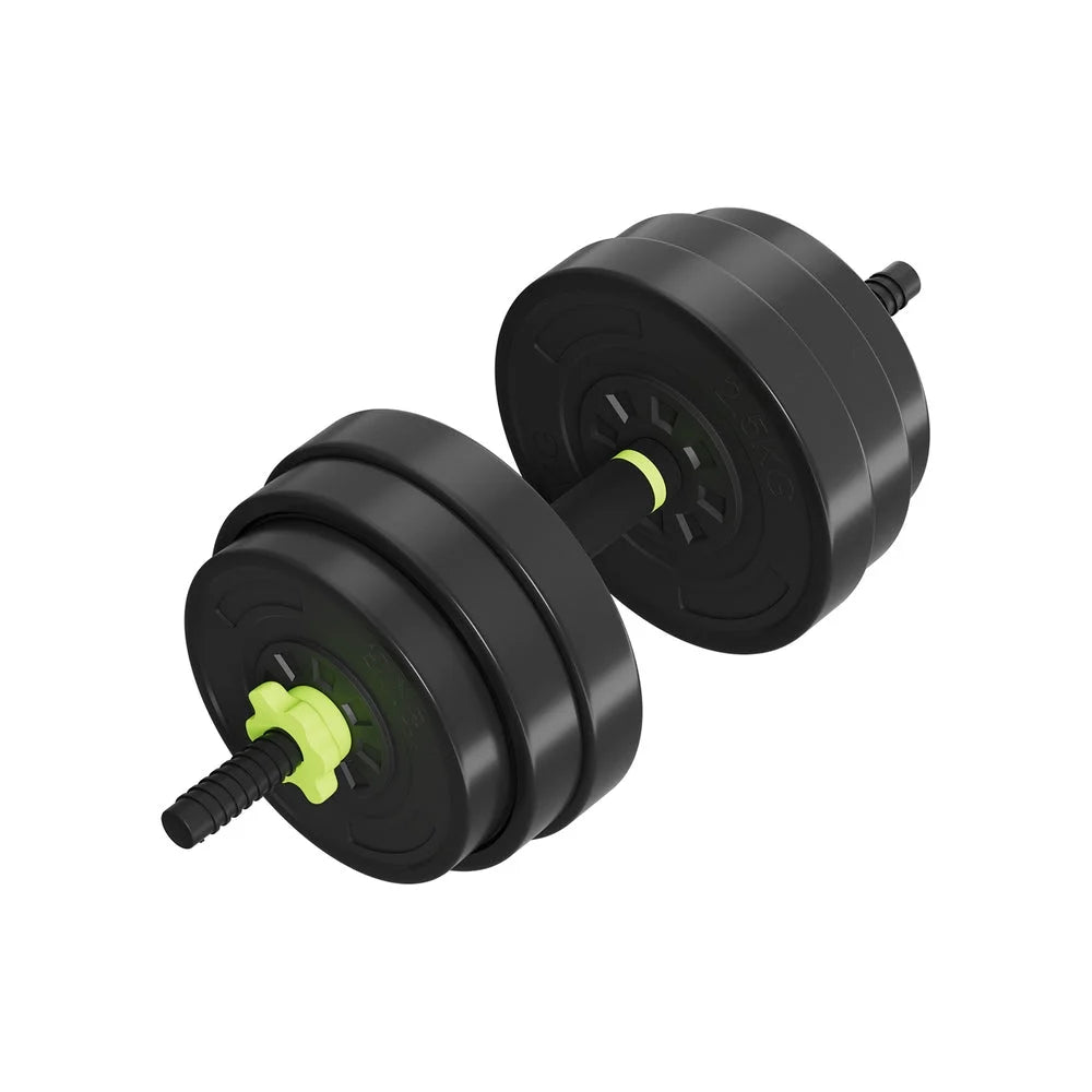 Adjustable Dumbbells Set 25kg - Kettlebell Weight Plates