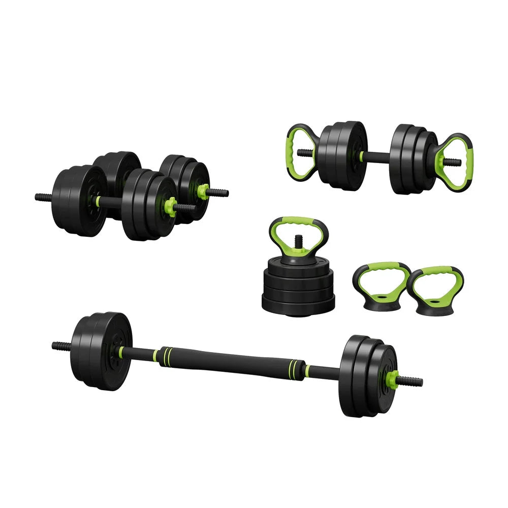 Adjustable Dumbbells Set 25kg - Kettlebell Weight Plates