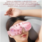 Adjustable Eye Massager With Hot Compress Black - Black