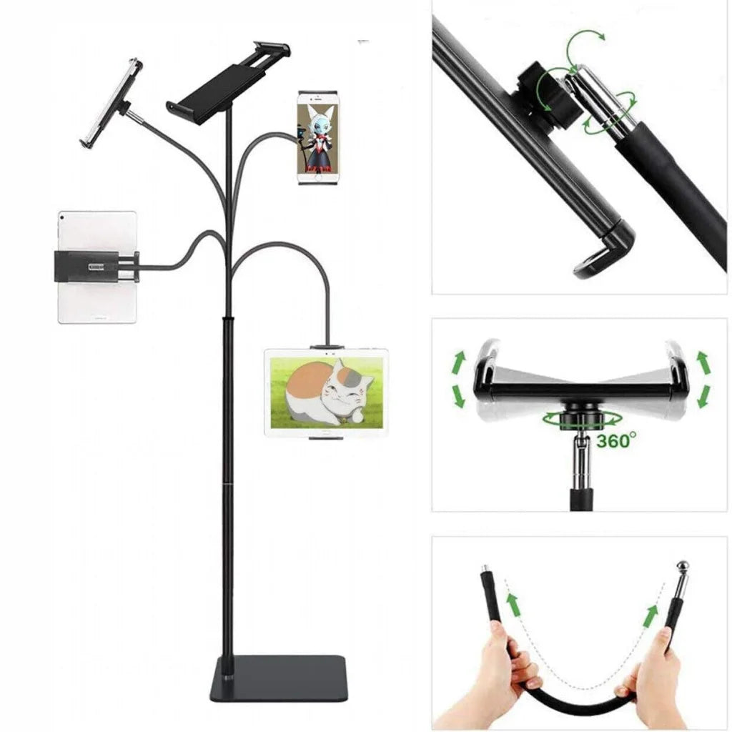 Adjustable Floor/Desk Stand Bed Lazy Mount Holder Arm