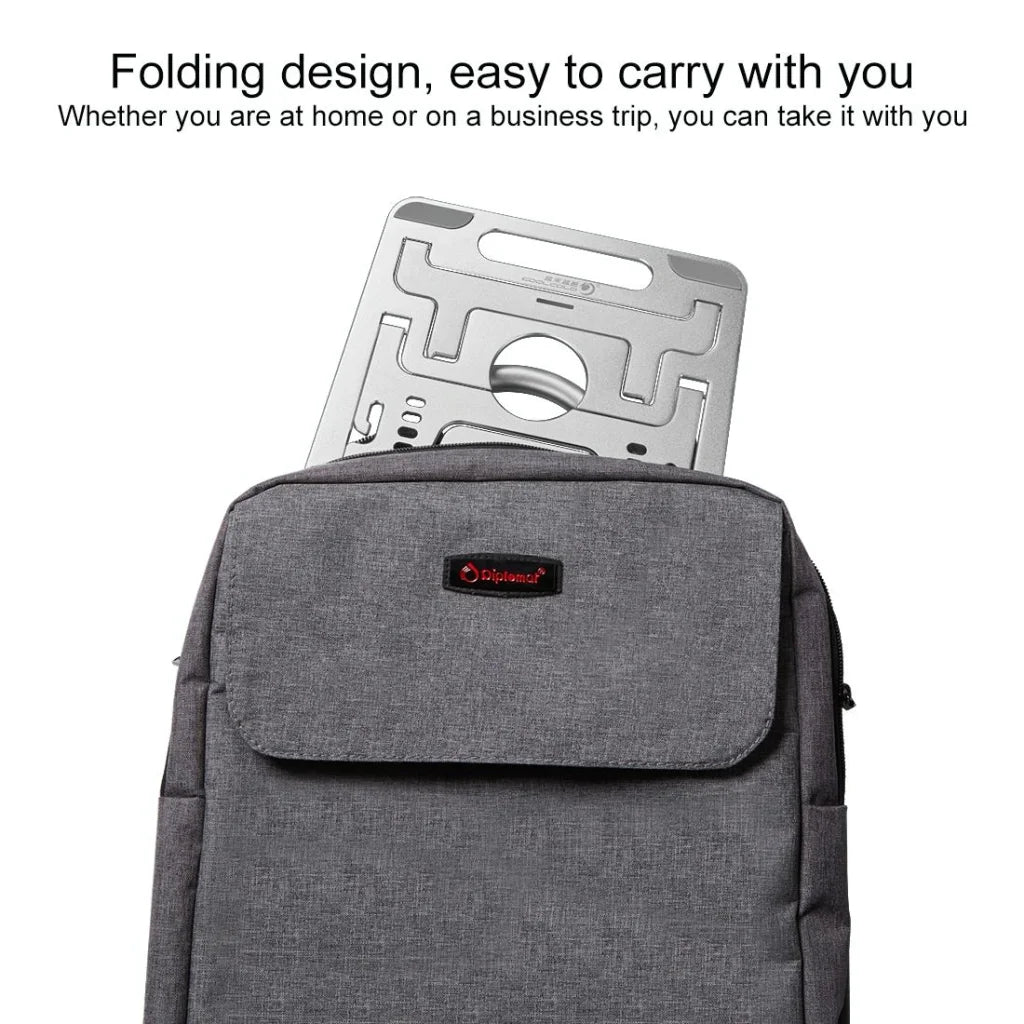 Adjustable Foldable Aluminum Laptop Stand - Portable Double