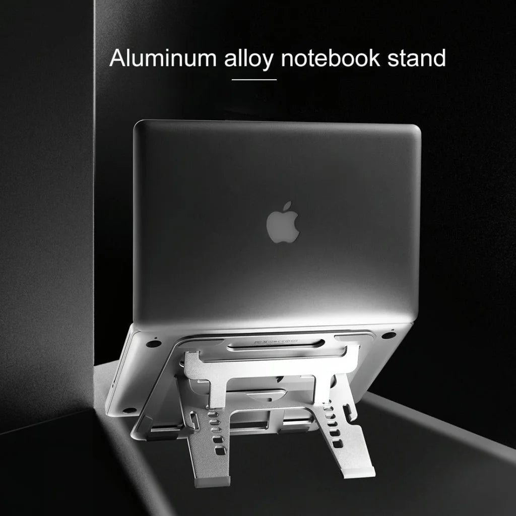 Adjustable Foldable Aluminum Laptop Stand - Portable Double