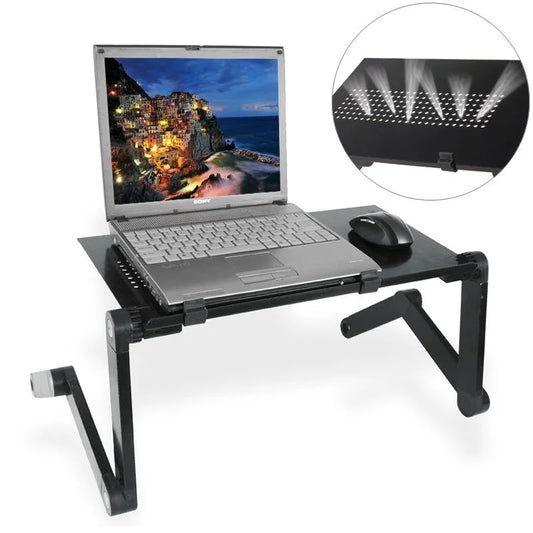 Adjustable Foldable Laptop Stand - 360 Degree Portable
