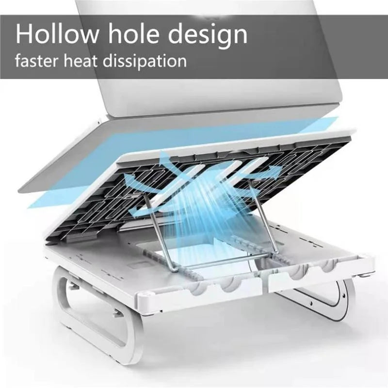 Adjustable Foldable Laptop Stand for Cooling and Ergonomic