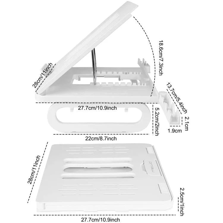 Adjustable Foldable Laptop Stand for Cooling and Ergonomic