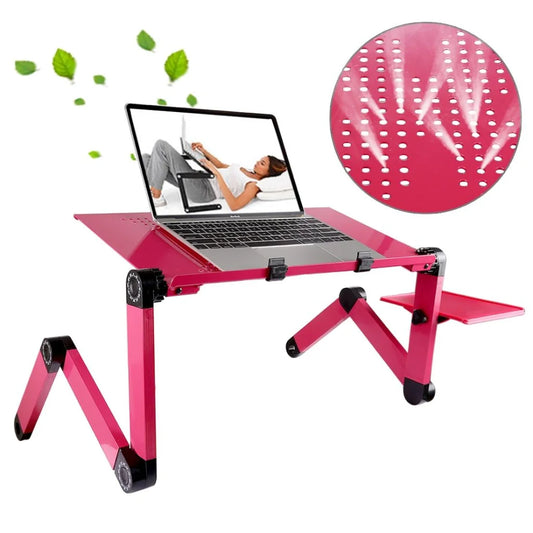 Adjustable Foldable Laptop Stand - Portable 360 Degree