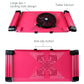 Adjustable Foldable Laptop Stand with Fans & Mouse Pad