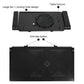 Adjustable Foldable Laptop Stand with Fans & Mouse Pad