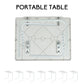 Adjustable Foldable Laptop Table Tray Steel MDF
