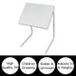 Adjustable Foldable Laptop Table Tray Steel MDF