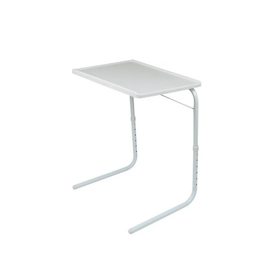 Adjustable Foldable Laptop Table Tray Steel MDF