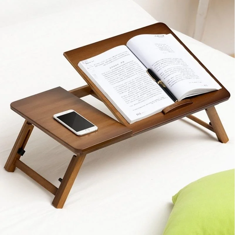 Adjustable Folding Laptop Desk For Dorm Or Study - Height And Space Saver-1964932276458491911