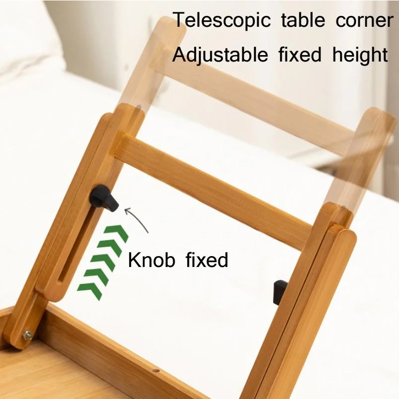 Adjustable Folding Laptop Desk For Dorm Or Study - Height And Space Saver-1964932276458491908