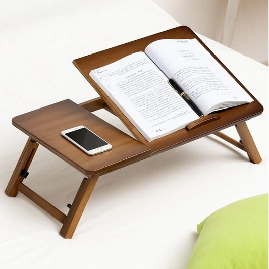 Adjustable Folding Laptop Desk for Dorm or Study - Height
