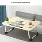 Adjustable Folding Laptop Desk with Non-slip W-shaped Legs