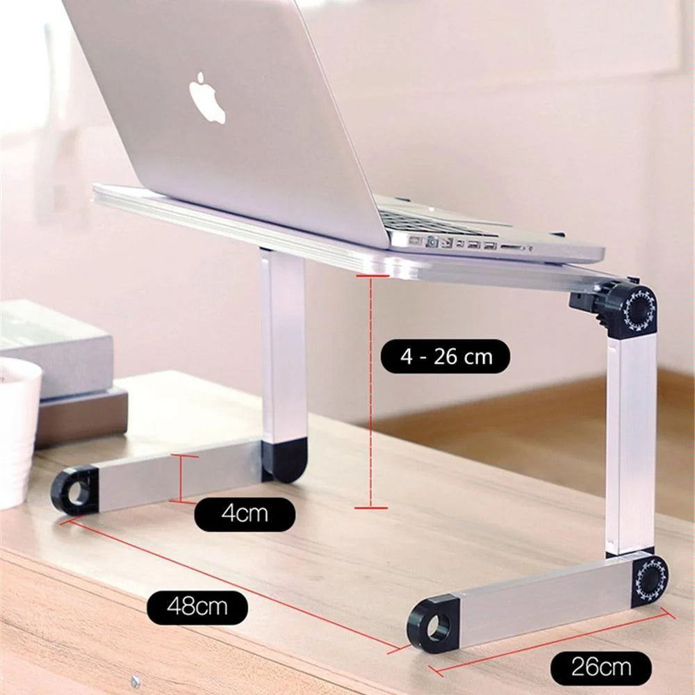 Adjustable Folding Laptop Stand - 360 Degree Rotation