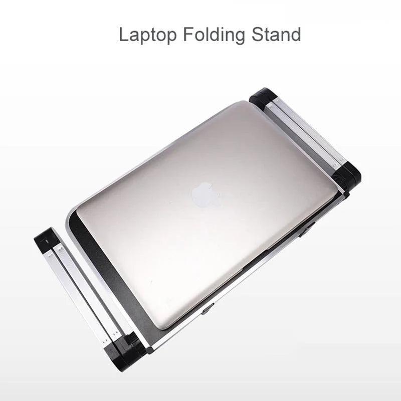 Adjustable Folding Laptop Stand - 360 Degree Rotation