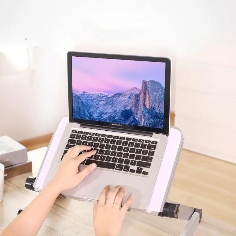 Adjustable Folding Laptop Stand - 360 Degree Rotation