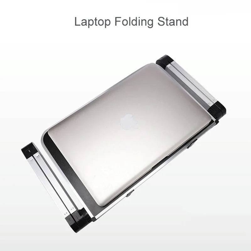 Adjustable Folding Laptop Stand - 360 Degree Rotation