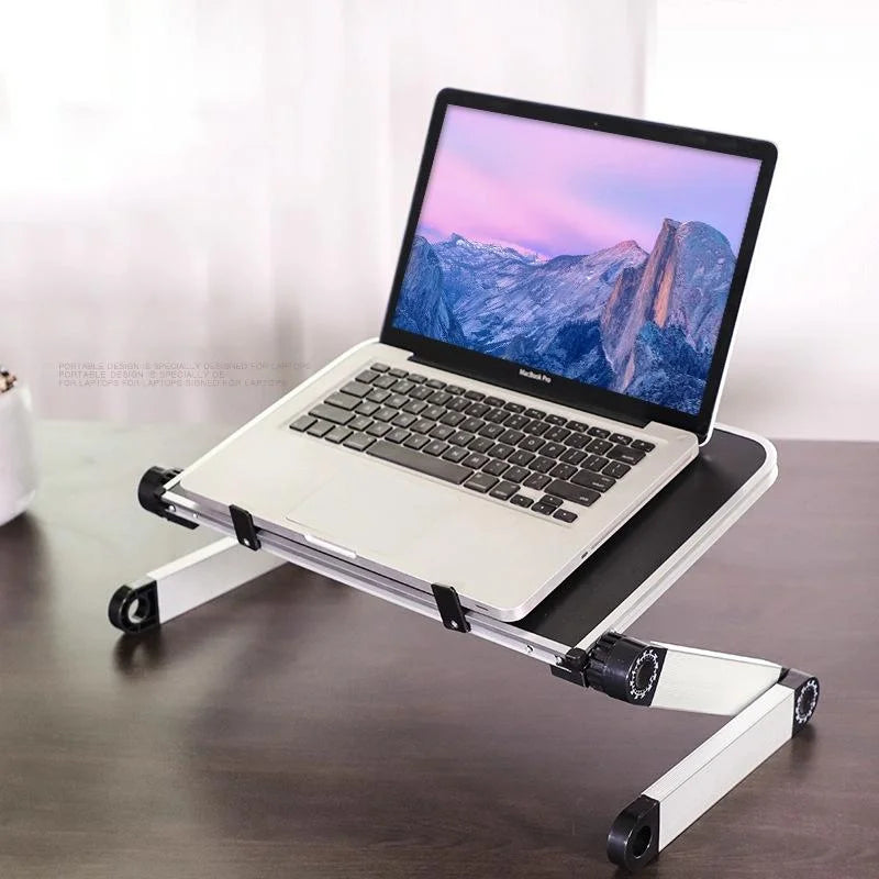 Adjustable Folding Laptop Stand - 360 Degree Rotation