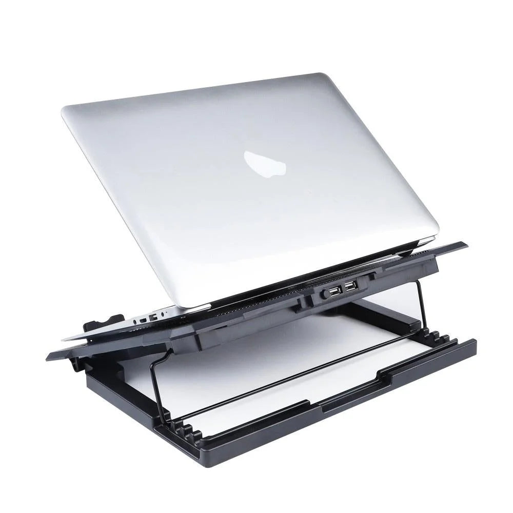 Adjustable Laptop Cooling Pad - Dual Usb Ports-1915197595450478596