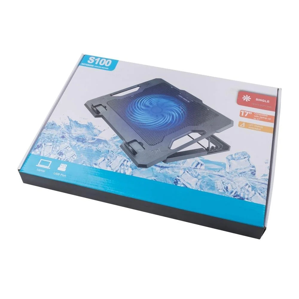 Adjustable Laptop Cooling Pad - Dual Usb Ports-1915197595450478597