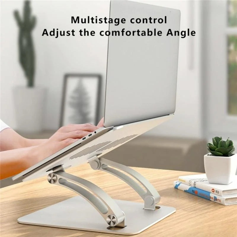 Adjustable Laptop Stand - Aluminum Alloy Desktop Riser