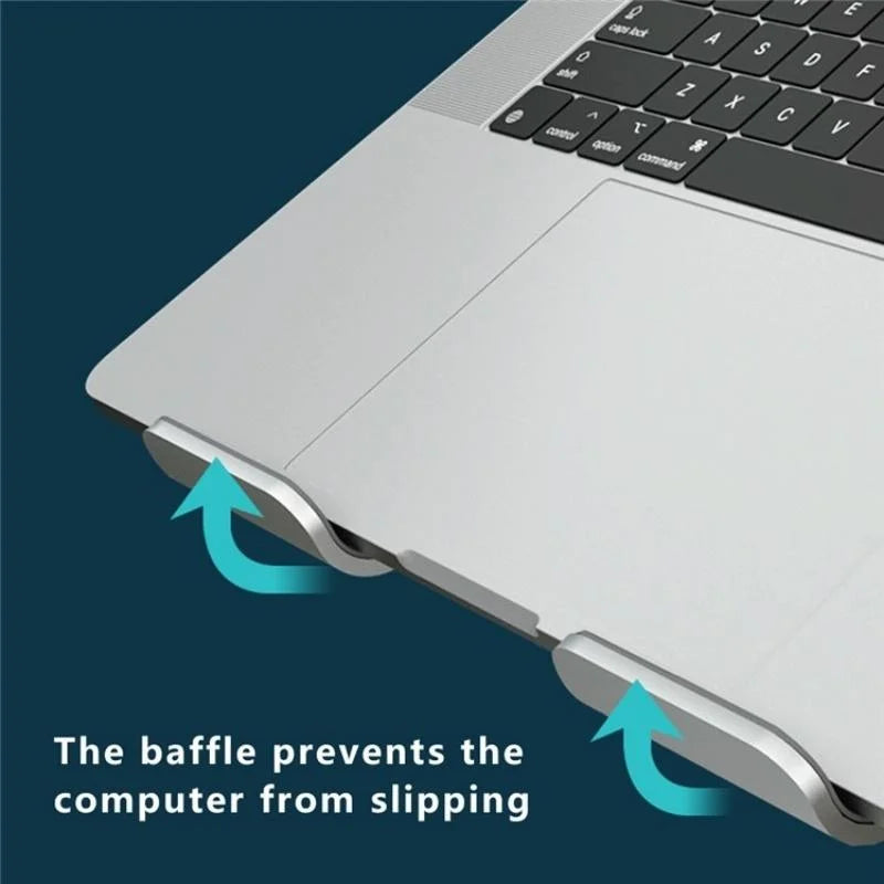 Adjustable Laptop Stand - Aluminum Alloy Desktop Riser