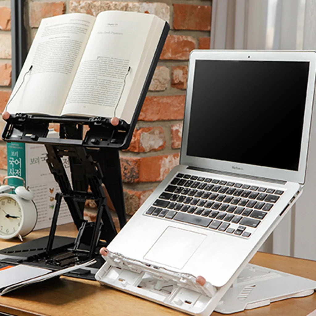 Adjustable Laptop Stand Foldable Tablet Book PC Holder Desk