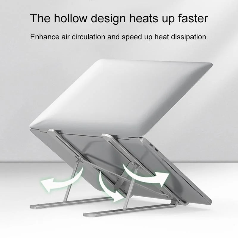 Adjustable Laptop Stand - Portable Folding Heat Dissipation