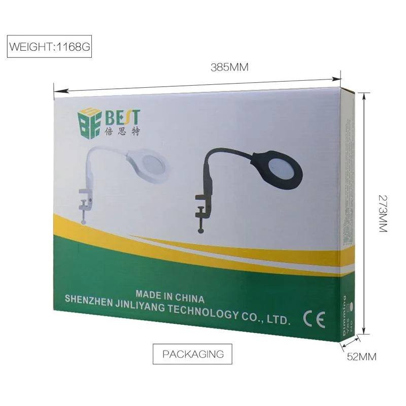 Adjustable Led Desk Magnifier Lamp for 220v Voltage - Tools