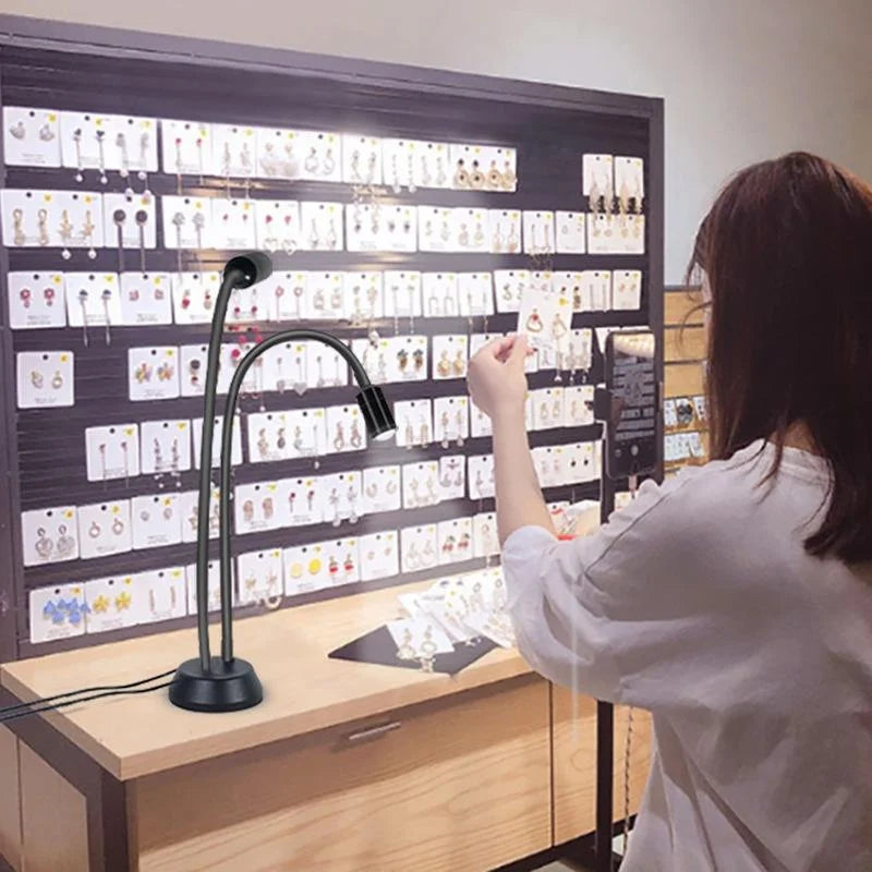 Adjustable Led Jewelry Table Lamp for Wenwan Diamond