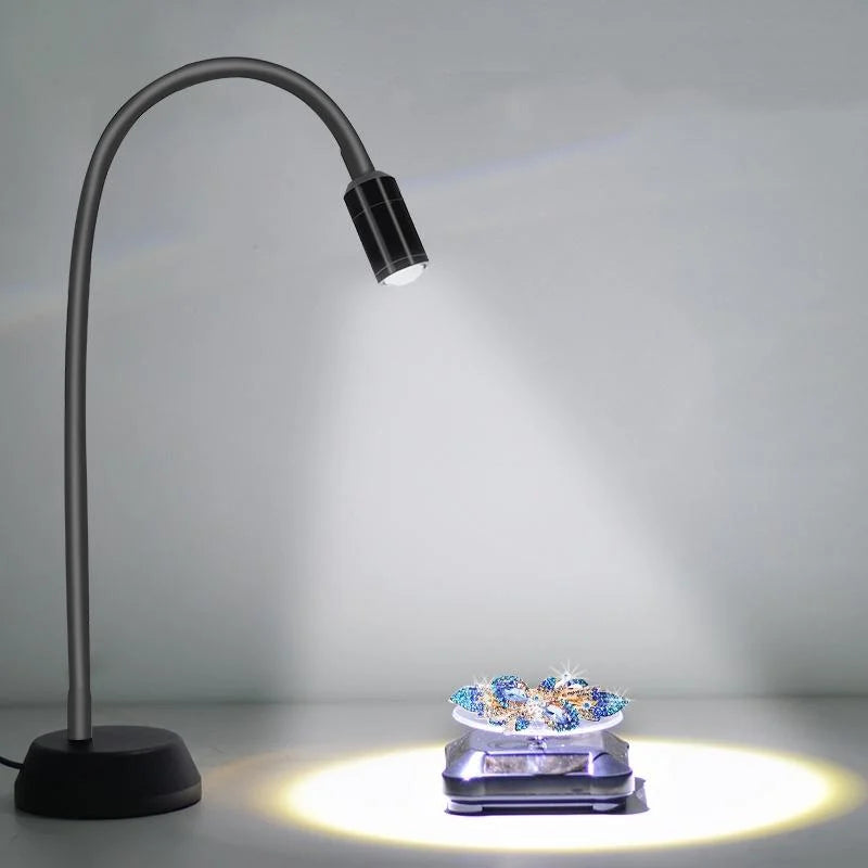 Adjustable Led Jewelry Table Lamp for Wenwan Diamond
