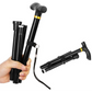 Adjustable Metal WALKING STICK Travel Cane Folding Pole