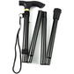 Adjustable Metal WALKING STICK Travel Cane