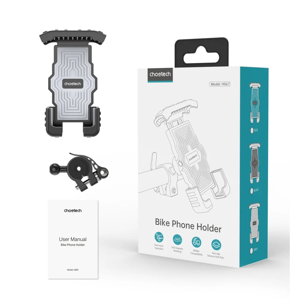 Adjustable Mobile Stand for Bicycle - CHOETECH H067-GY