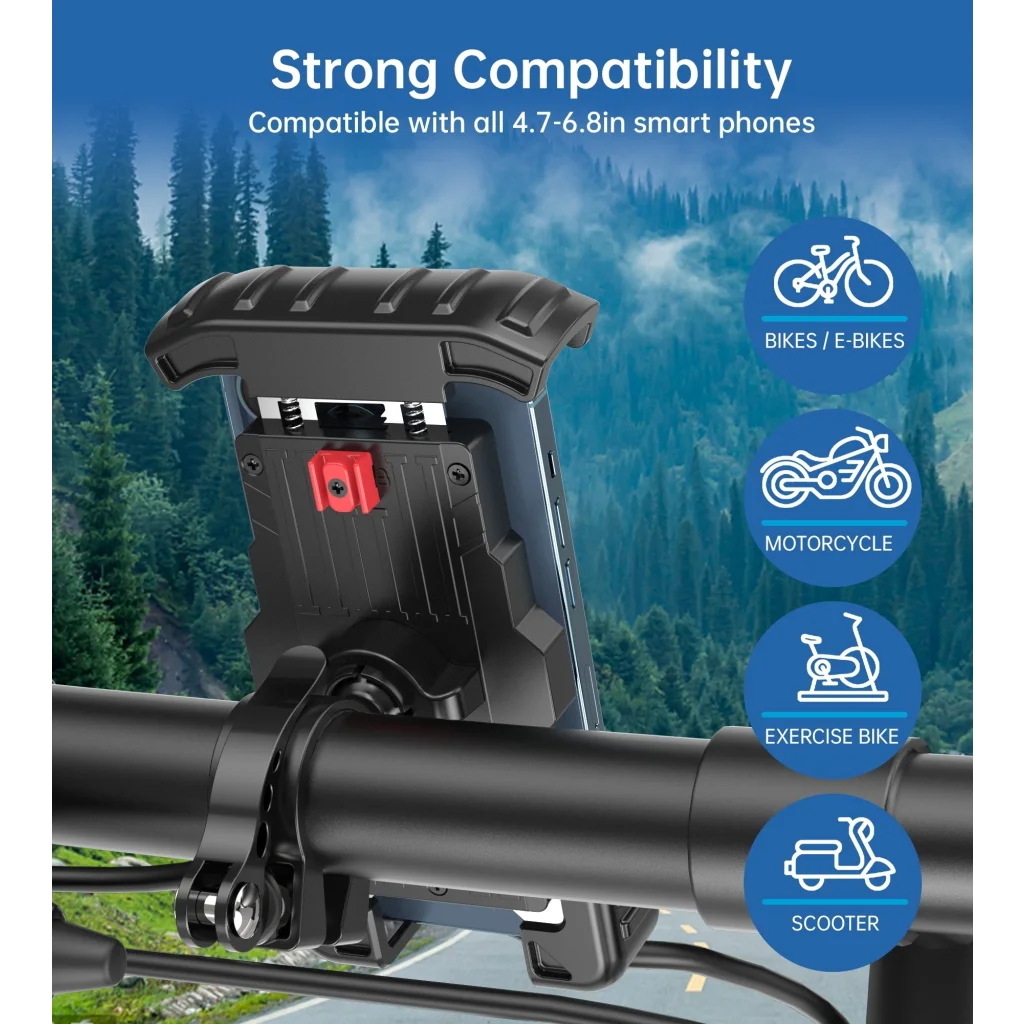 Adjustable Mobile Stand for Bicycle Green - CHOETECH