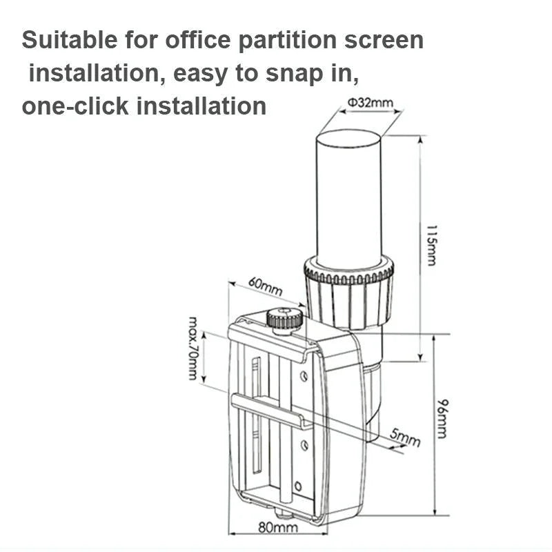 Adjustable Monitor Bracket For Easy Rotation And Sliding-1964932343009513477