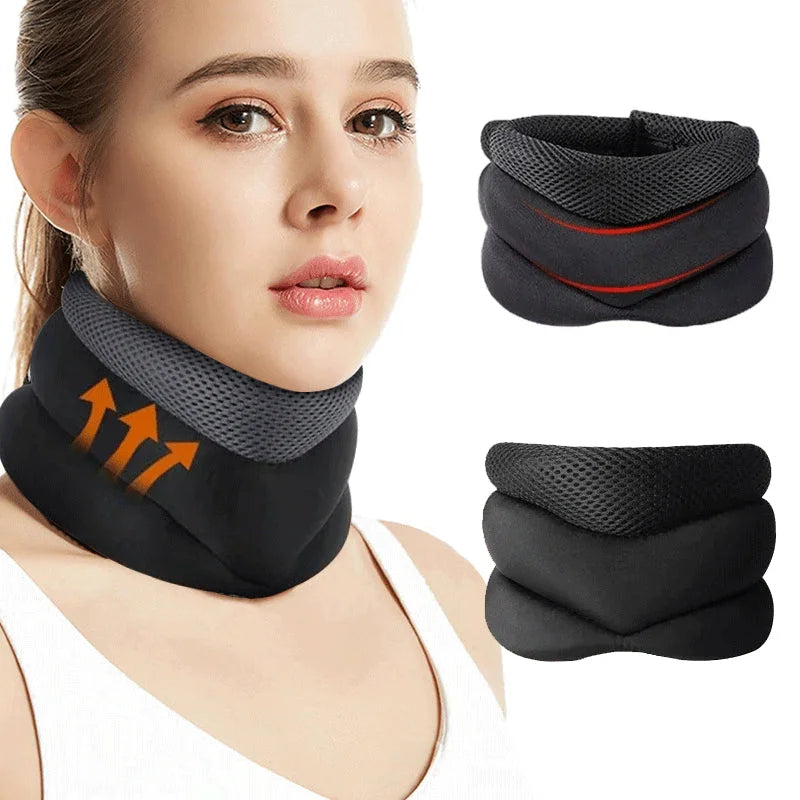 Adjustable Neck Brace with V-Shape Design – Cervical Spine