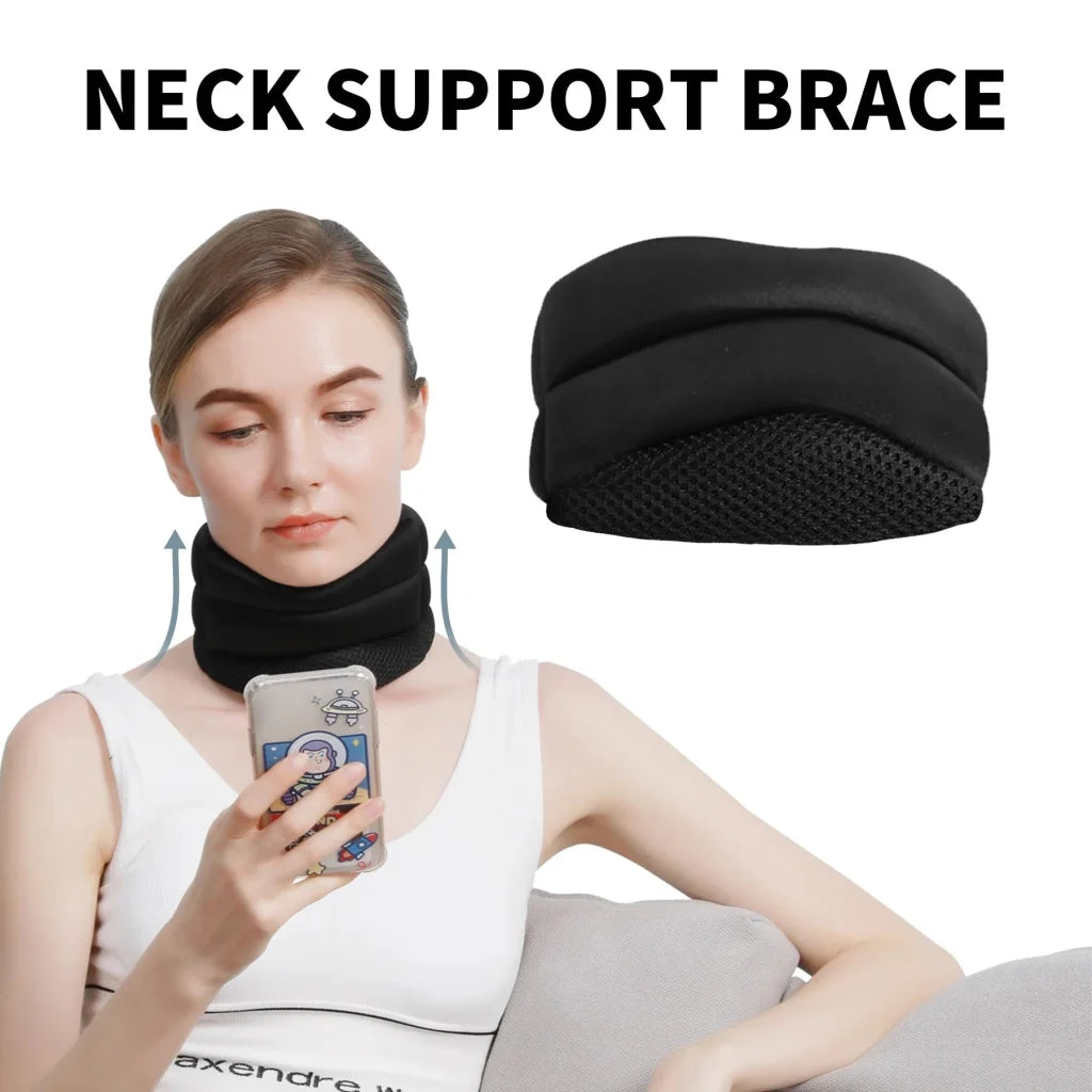 Adjustable Neck Brace with V-Shape Design – Cervical Spine