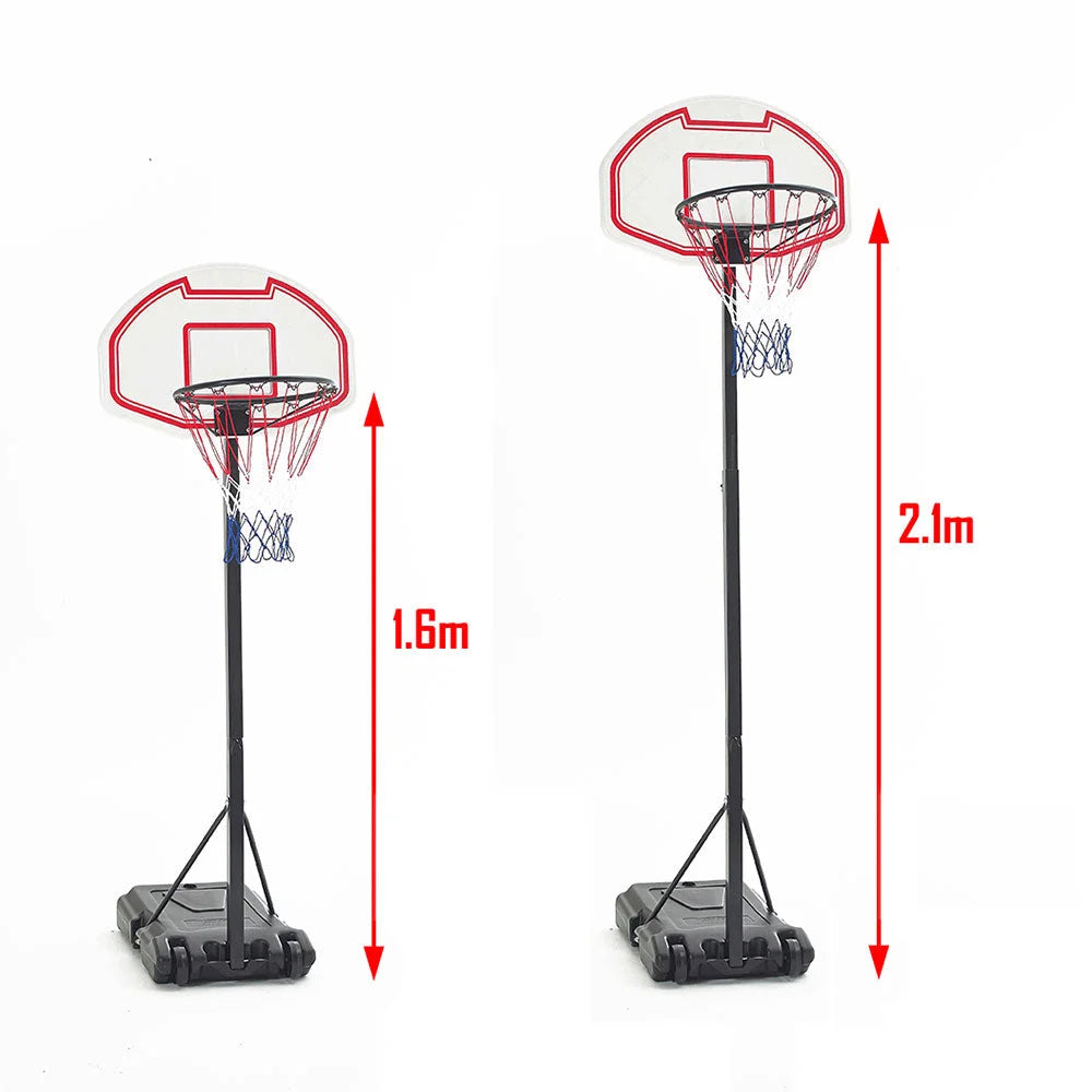 Adjustable Portable Height Junior Kids Basketball Stand