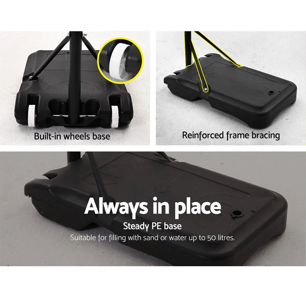 Adjustable Portable Height Kids Basketball Stand System Net