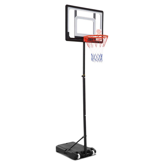 Adjustable Portable Height Kids Basketball Stand System Net