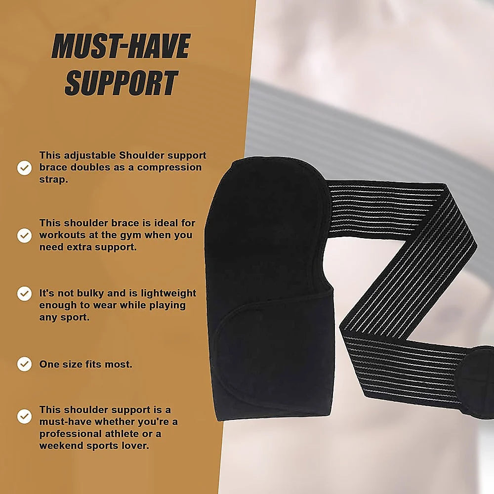 Adjustable Shoulder Support Brace Strap Compression Bandage
