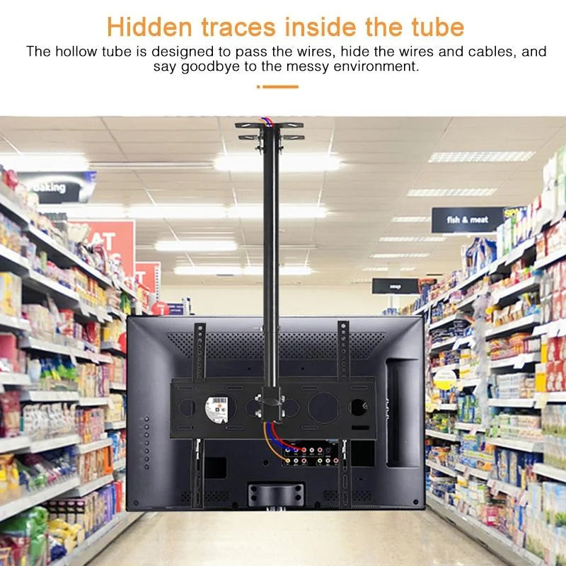 Adjustable Single Screen Tv Wall / Ceiling Mount - 32-65