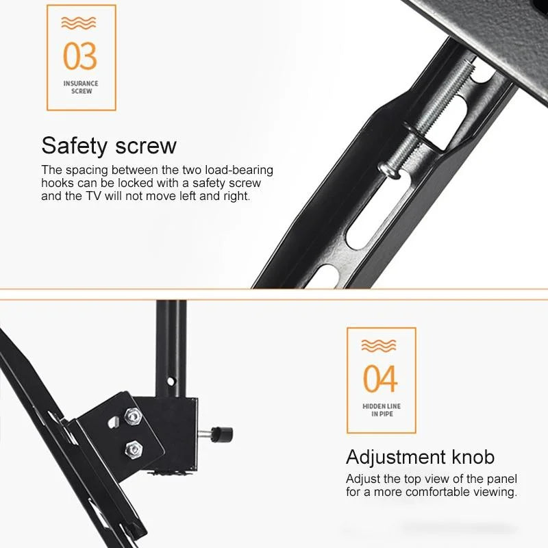 Adjustable Single Screen Tv Wall / Ceiling Mount - 32-70
